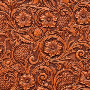 Western Tooled Leather 55