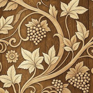 Grapevine Marquetry 44