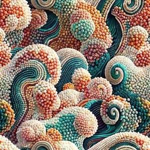 Beaded Waves